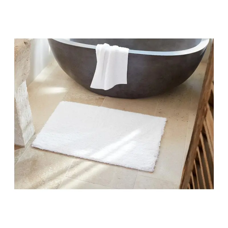 Alpine White Shag Organic Bath Rug by Coyuchi