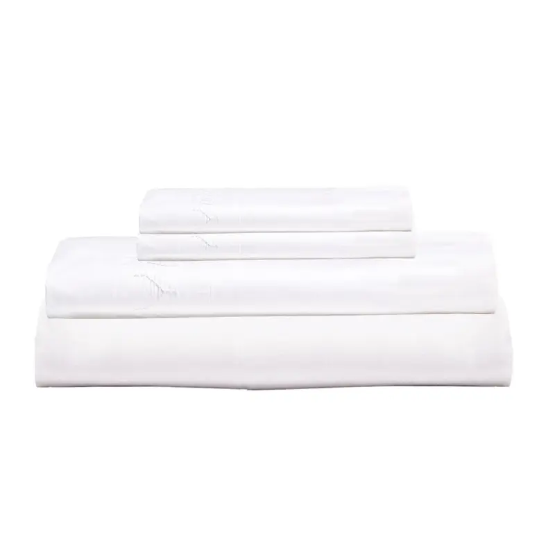 Stitched White Sheet Sets by John Robshaw