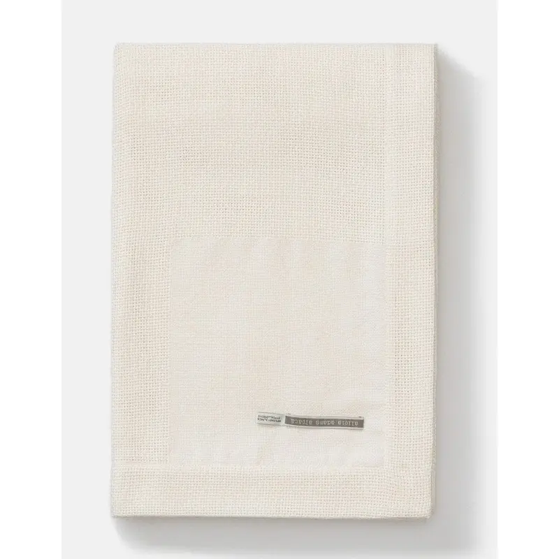 Ibiza White Throw by Alicia Adams Alpaca