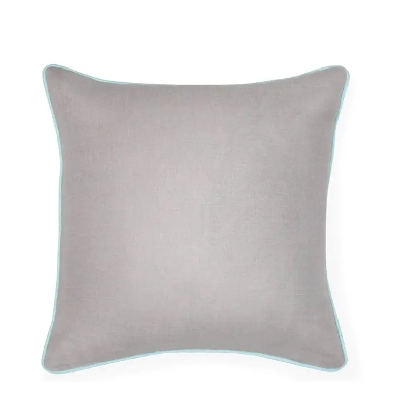 Manarola Grey & Clearwater Decorative Pillow by Sferra