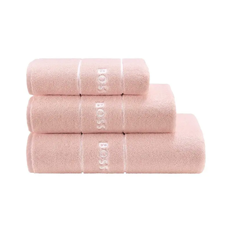 Plain Primrose Bath Towels by Hugo Boss