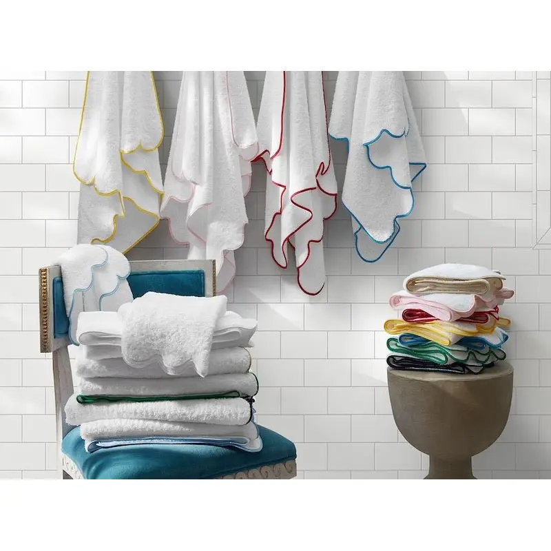 Cairo Scallop Towels by Matouk