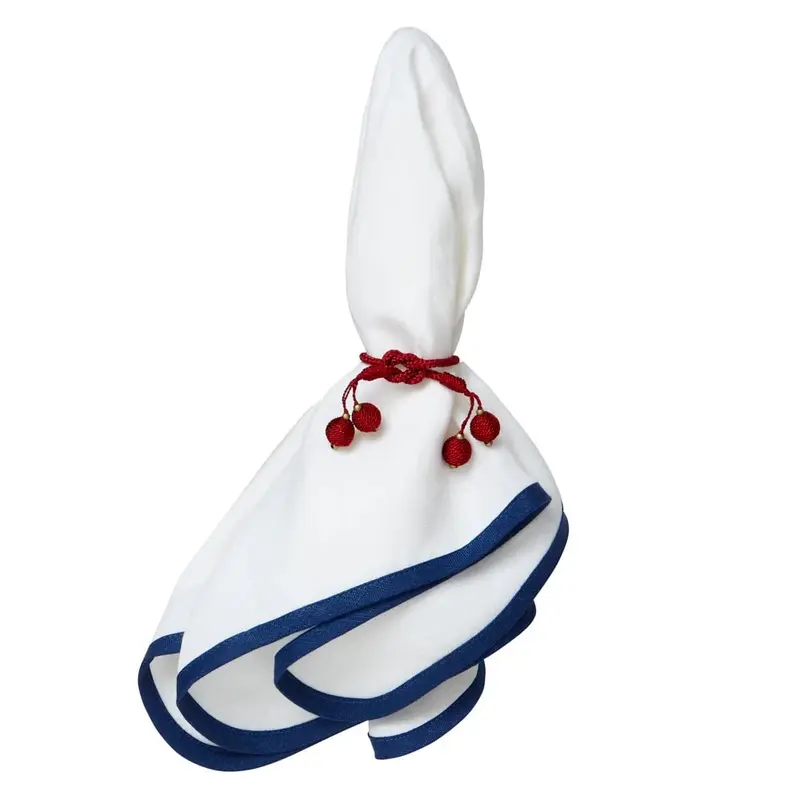 Carmel Navy Napkins by Mode Living