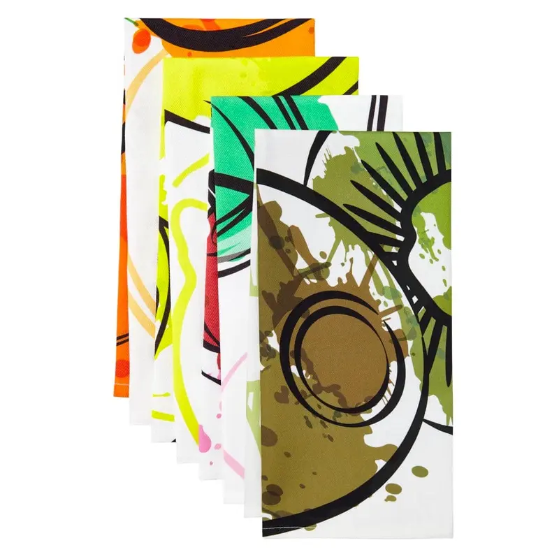 Fruit Splatter Tea Towels by Mode Living