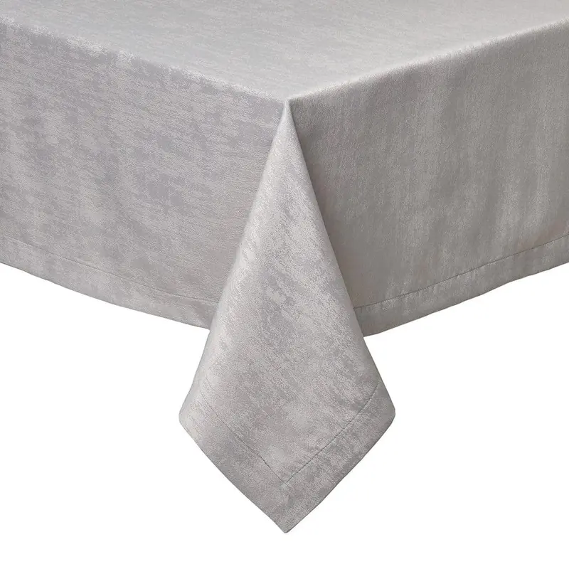Lisbon Light Grey Tablecloth by Mode Living