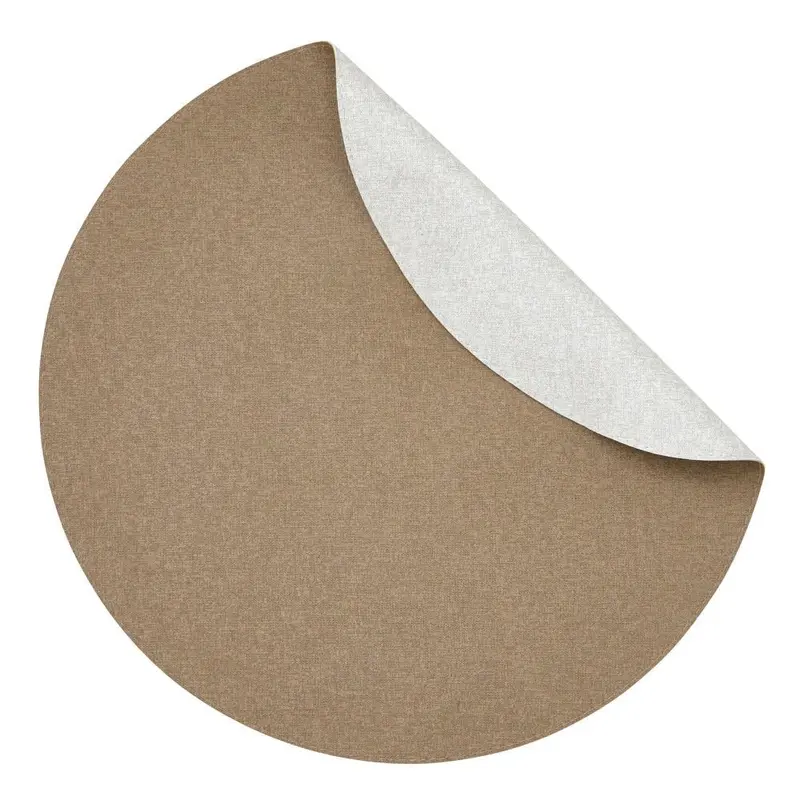 Notte Milky & Bronze Round Placemats by Mode Living