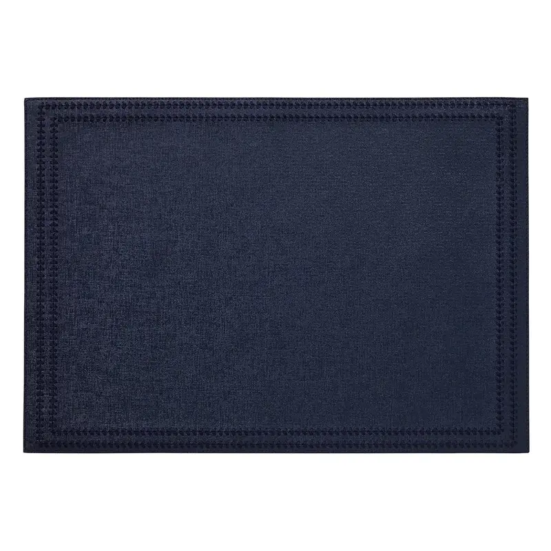 Paloma Navy Rectangle Placemats by Mode Living