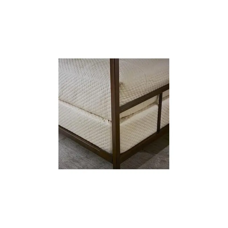 Basketweave Quilted Box Spring Cover by Ann Gish