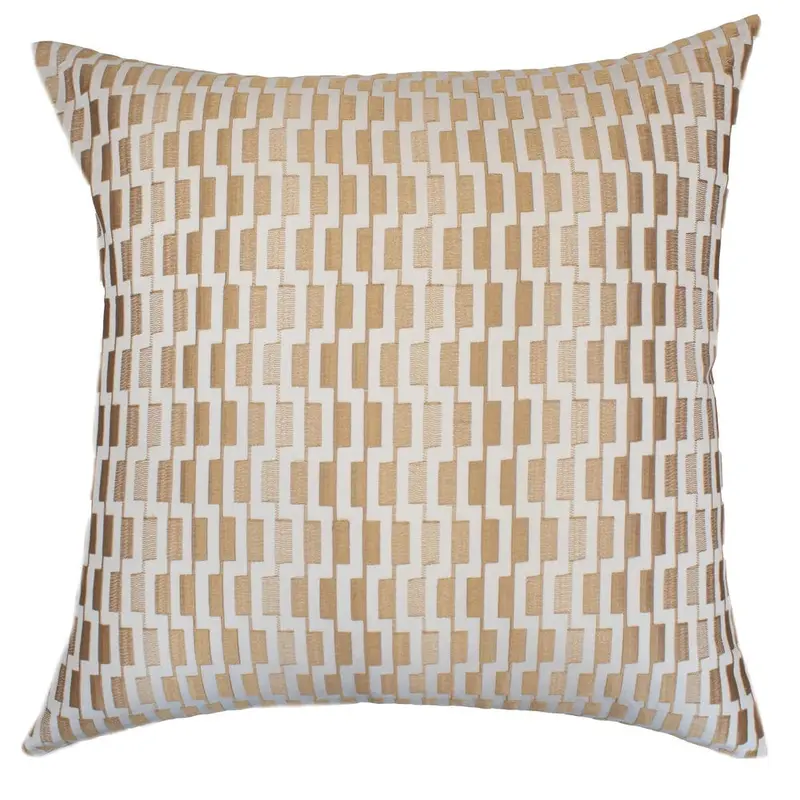 Ingot Gold Decorative Pillow by Ann Gish