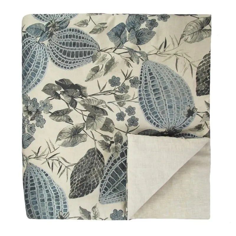 Nature Blue Throw by Ann Gish