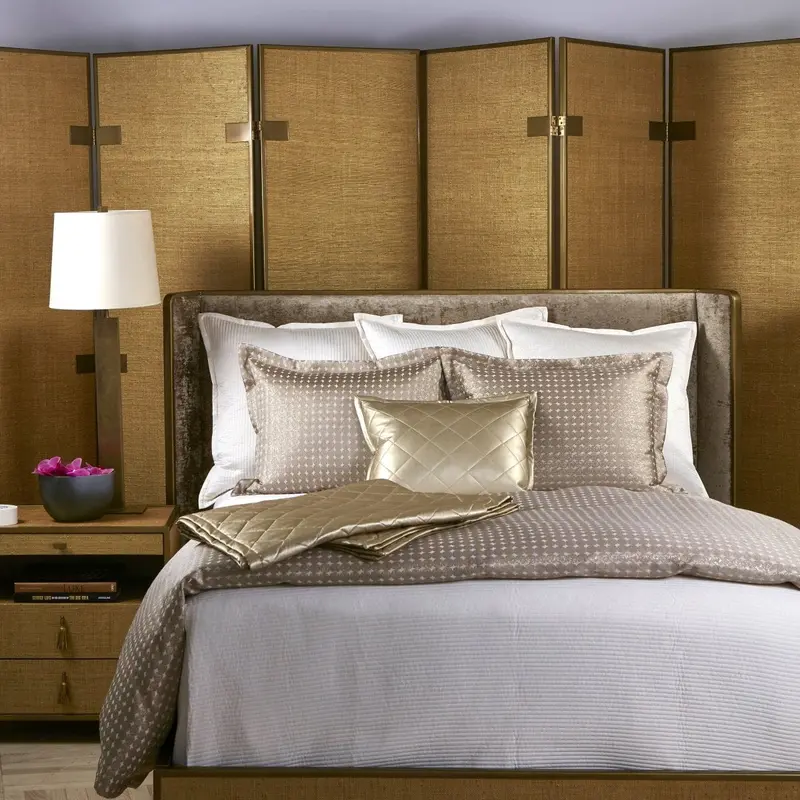 Linea Ivory Coverlet Set by Ann Gish