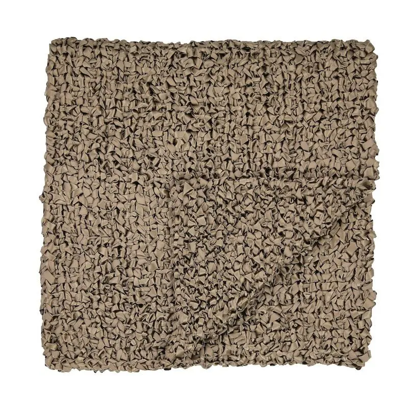 Mink Ribbon Knit Throw by Ann Gish