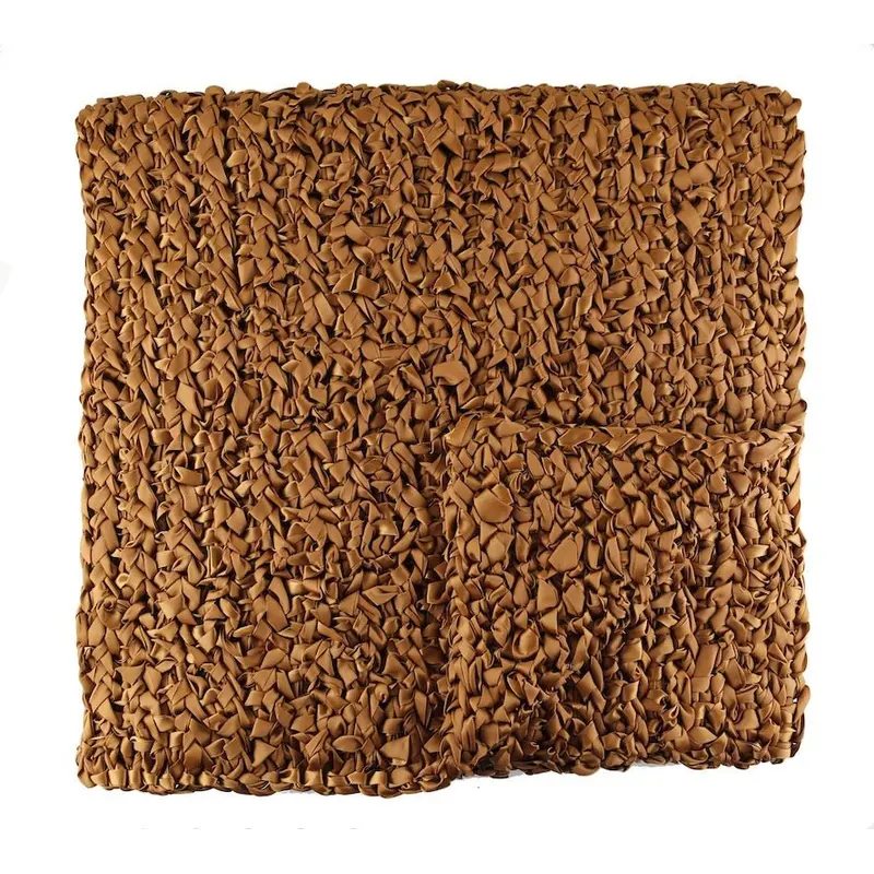 Topaz Ribbon Knit Throw by Ann Gish