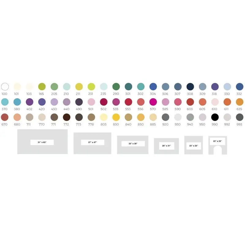 23x23 Must Contour Toilet Wrapping Bath Rugs by Abyss & Habidecor