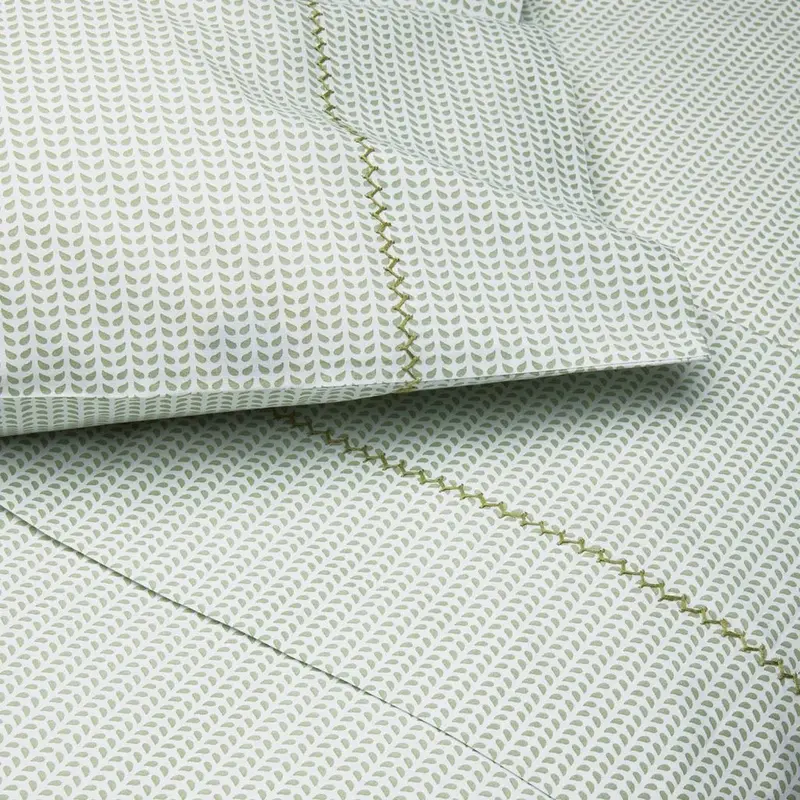 Cinde Sage Organic Cotton Sheets by John Robshaw