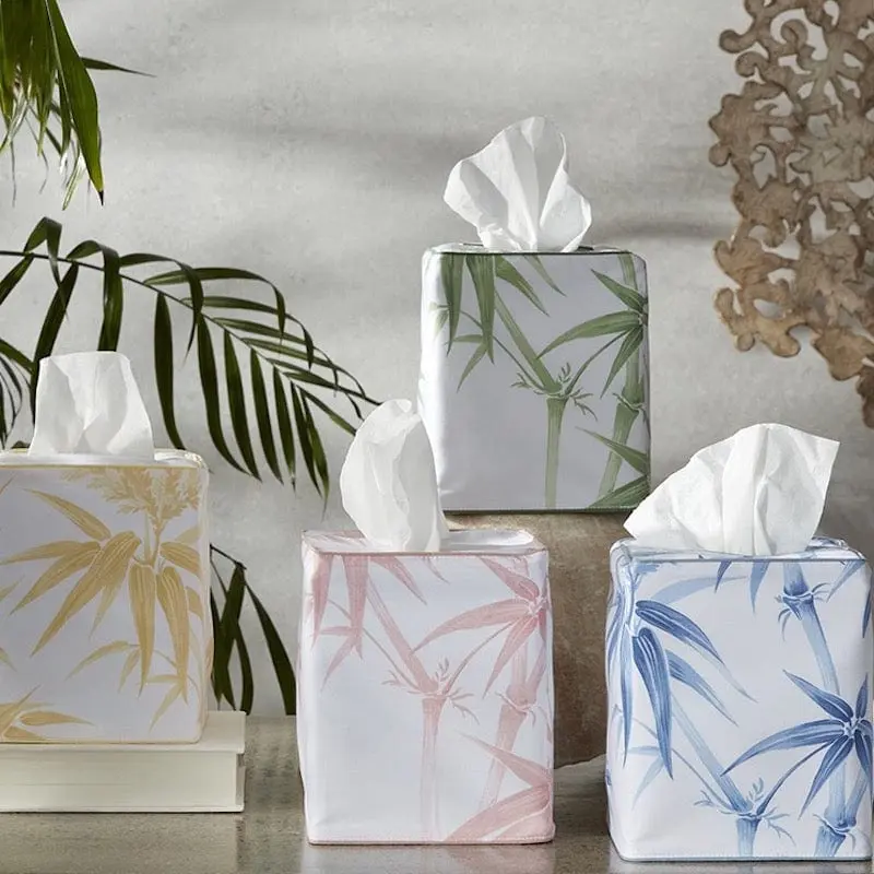 Dominique Tissue Box Covers by Matouk Schumacher