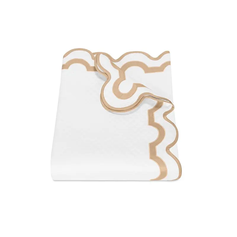 Mirasol Matelasse Champagne Bedding by Matouk