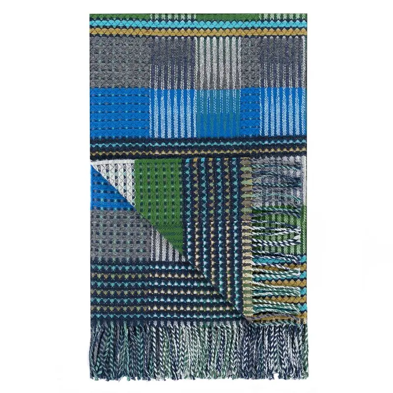Tasara Cobalt Throw by Designers Guild