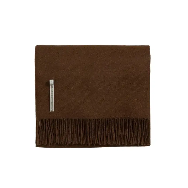 Alicia Adams Alpaca Throw in Cafe Solid