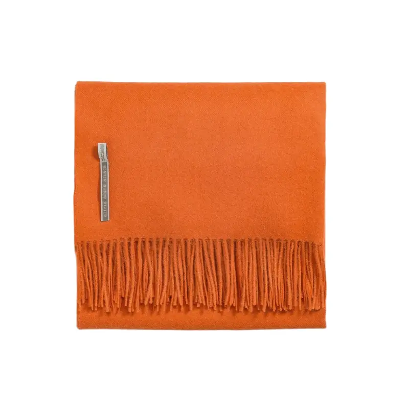 Alicia Adams Alpaca Throw in Firecracker Solid
