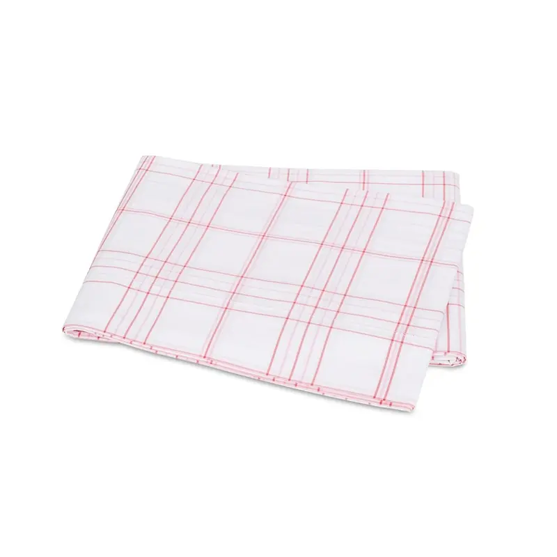 August Plaid Peony Bedding by Matouk | Schumacher