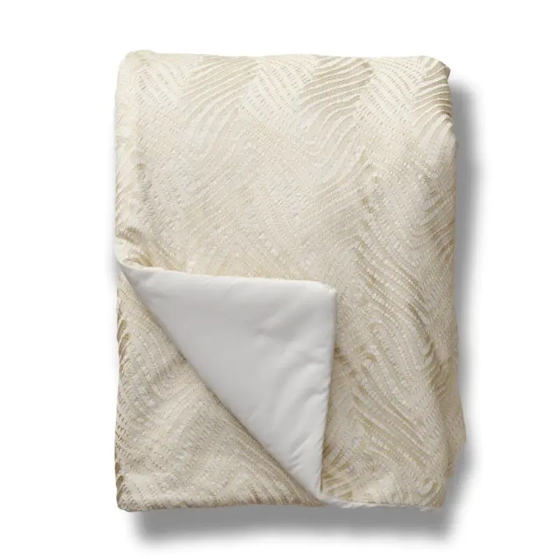 Retortoli Champagne Padded Throw by Ann Gish