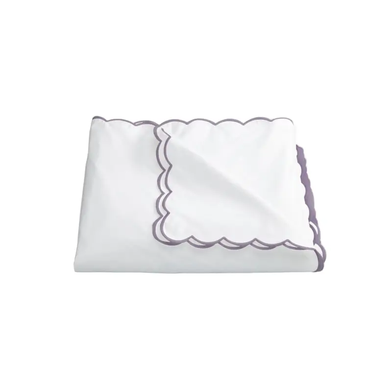 Dakota Scallop Deep Lilac Bedding by Matouk