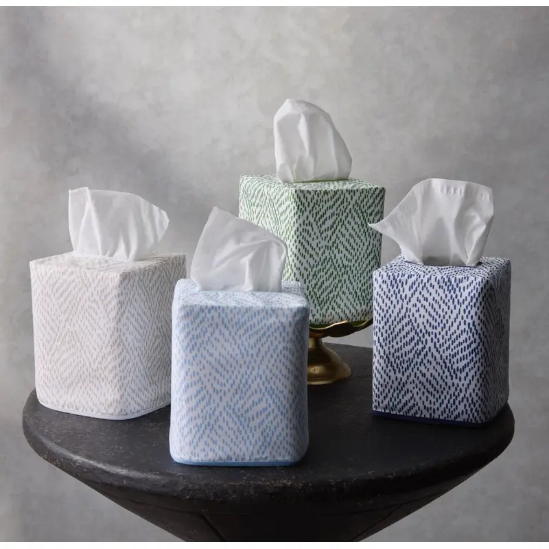 Duma Diamond Tissue Box Covers by Matouk Schumacher