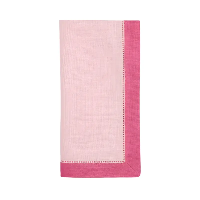 Roma Carnation and Pink Napkins by Sferra Fine Linens