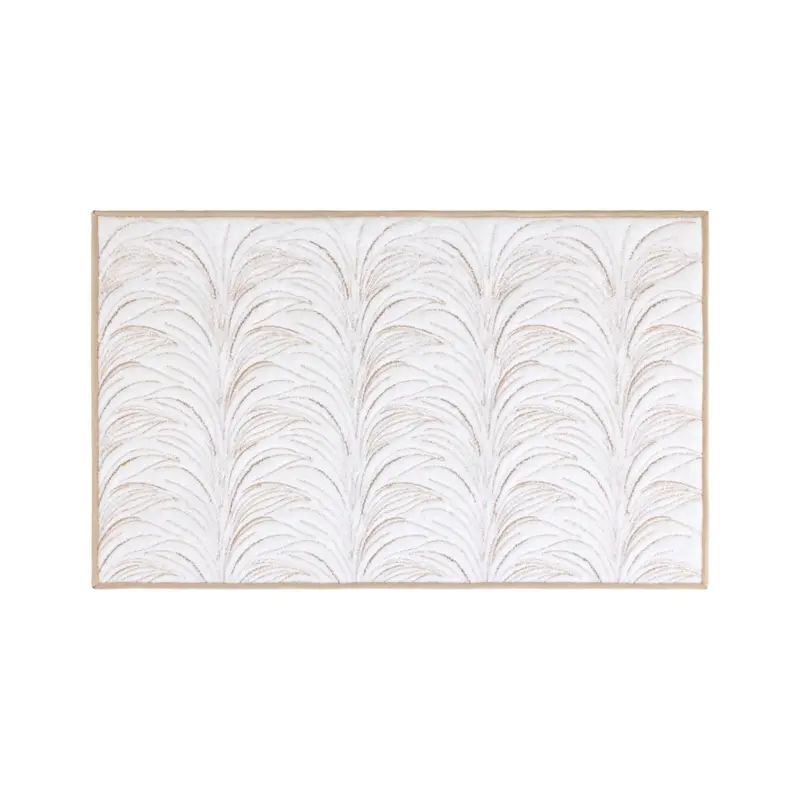Zephyr Sable Bath Mat by Yves Delorme Couture