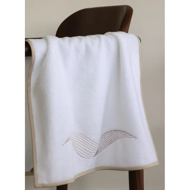 Zephyr Sable Towels by Yves Delorme Couture