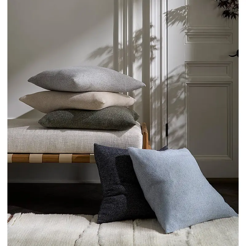 Cervino Decorative Pillows in Wool & Cashmere by Sferra Linens