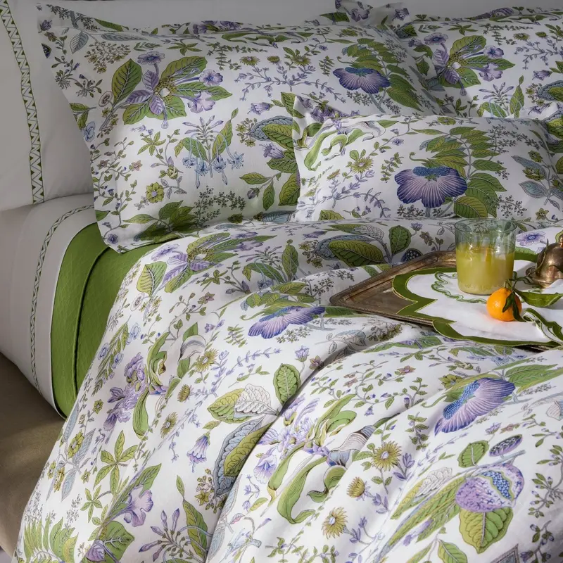 Pomegranate Linen Bedding in Lilac | Matouk Schumacher
