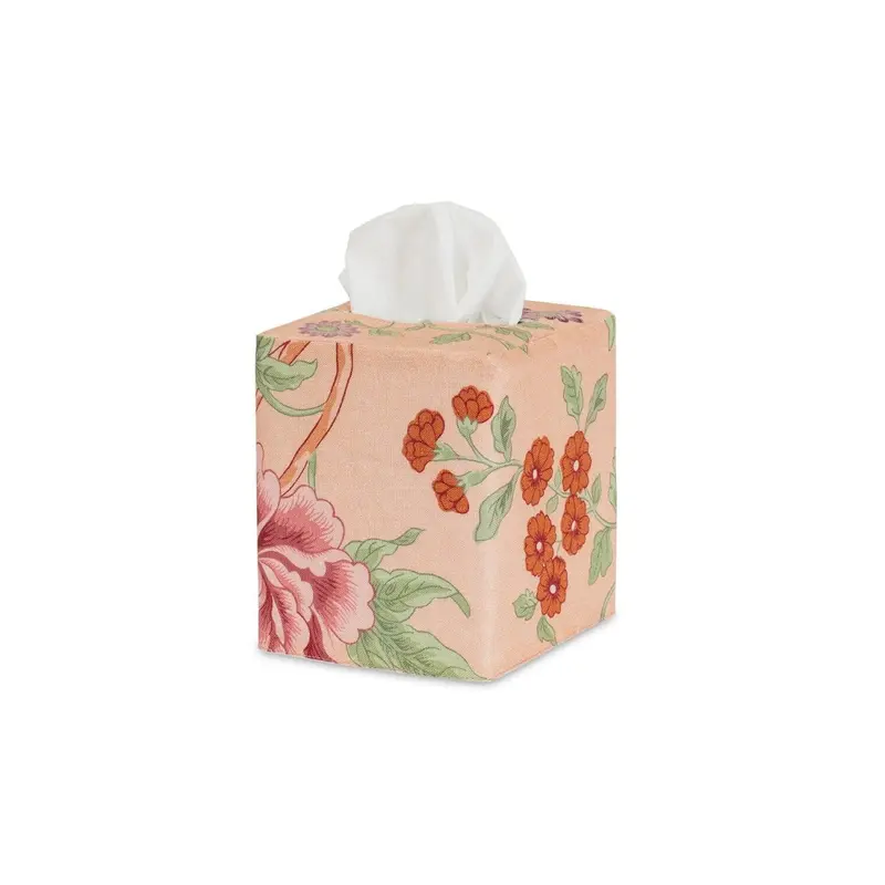 Simone Linen Tissue Box Cover by Matouk | Schumacher