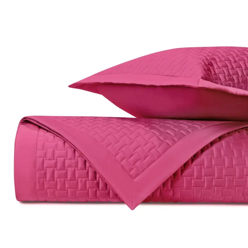 Wicker Quilted Bright Pink by Home Treasures