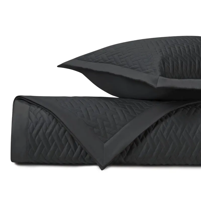 Viscaya Quilted Black by Home Treasures