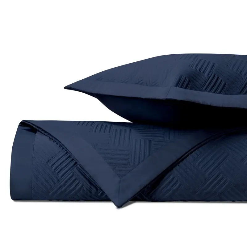 Twilight Quilted Navy Blue by Home Treasures