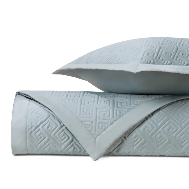 Troy Quilted Sion Blue by Home Treasures