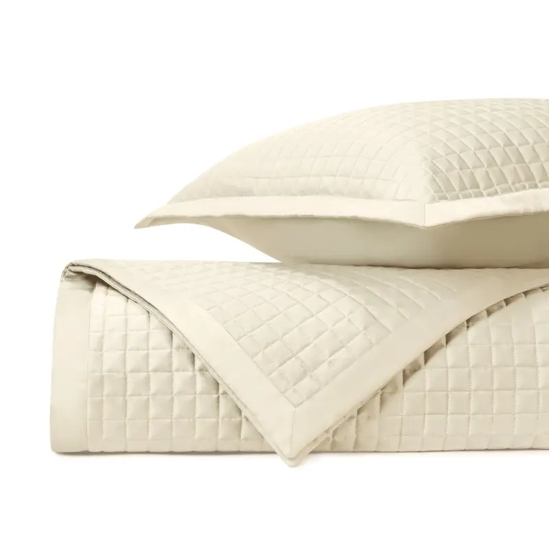 Time Square Quilted Ivory by Home Treasures