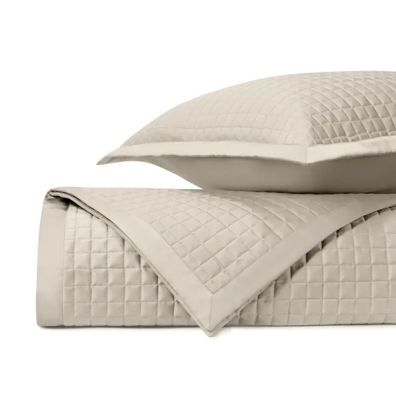 Time Square Quilted Khaki by Home Treasures