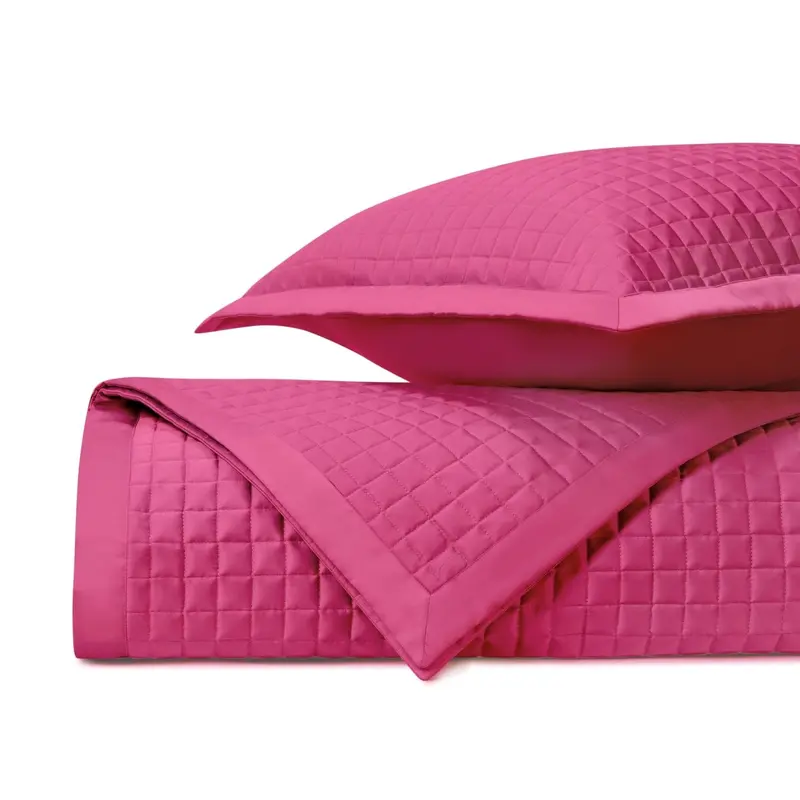 Time Square Quilted Bright Pink by Home Treasures