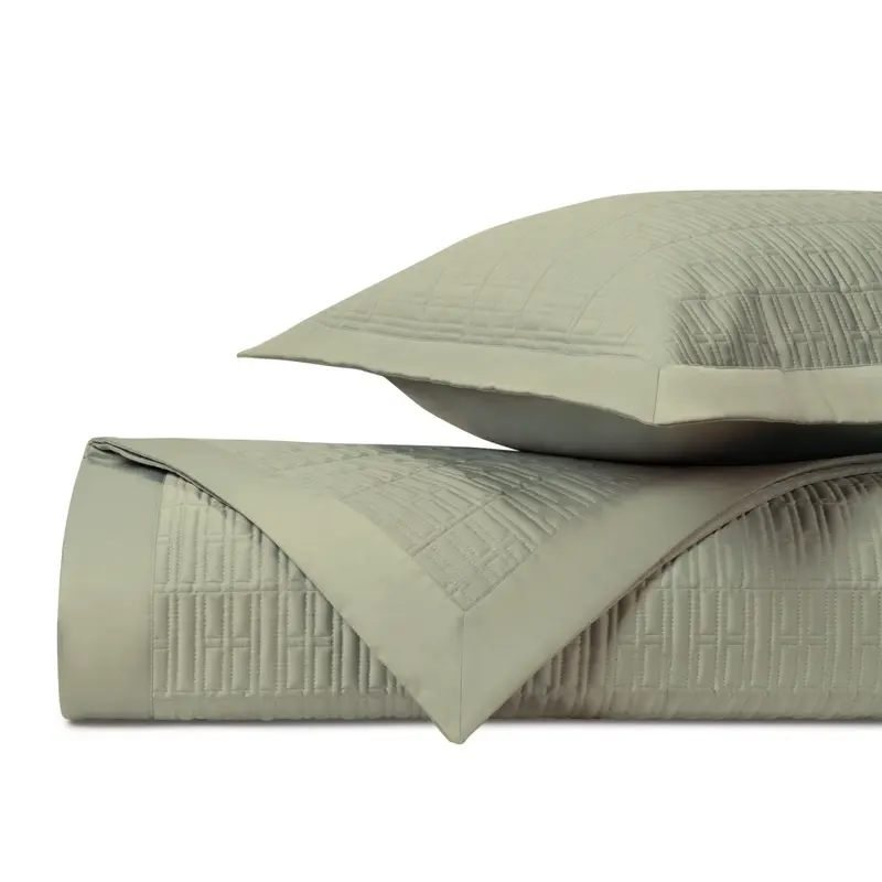 Sydney Quilted Crystal Green by Home Treasures