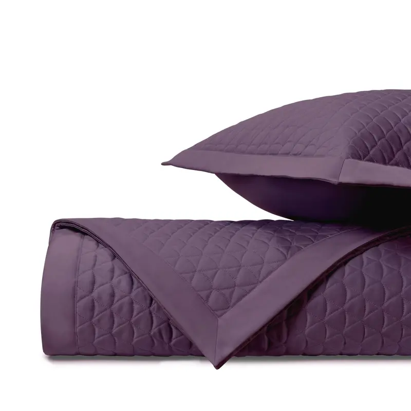 Anastasia Quilted Purple by Home Treasures