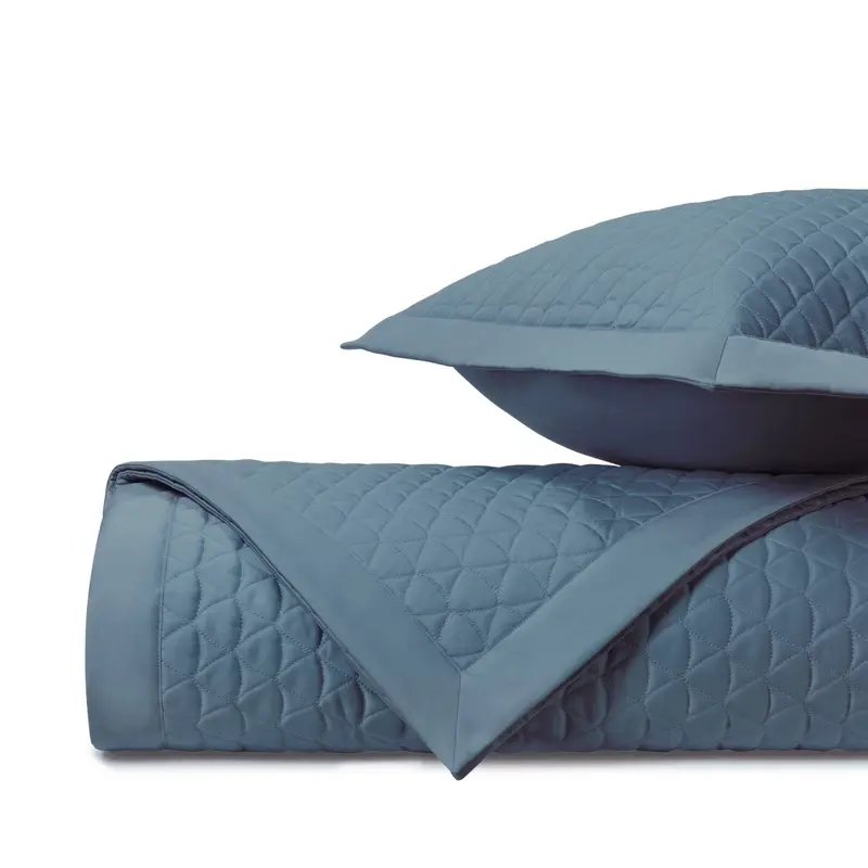 Anastasia Quilted Slate Blue by Home Treasures