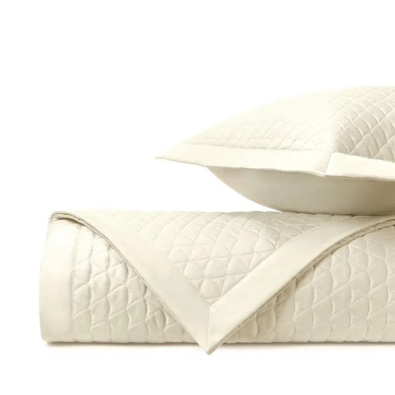 Anastasia Quilted Ivory by Home Treasures