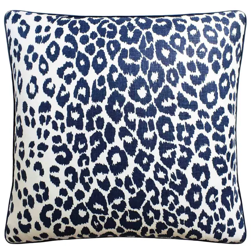 Iconic Leopard Ink Decorative Pillow Ryan Studio