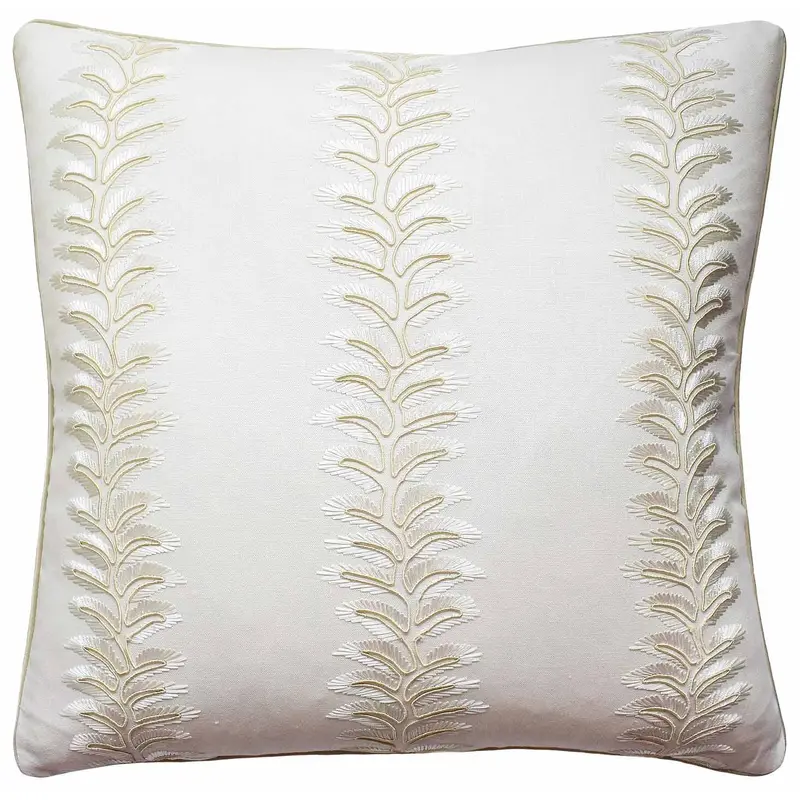 Bradbourne Ivory Decorative Pillow by Ryan Studio