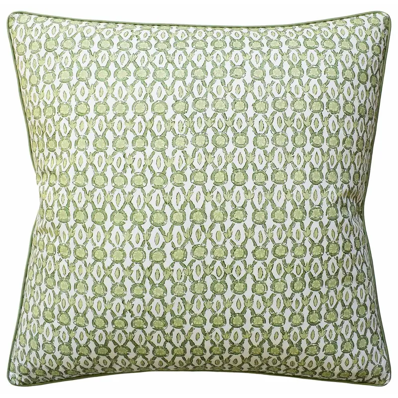Galon Print Leaf Decorative Pillow Ryan Studio