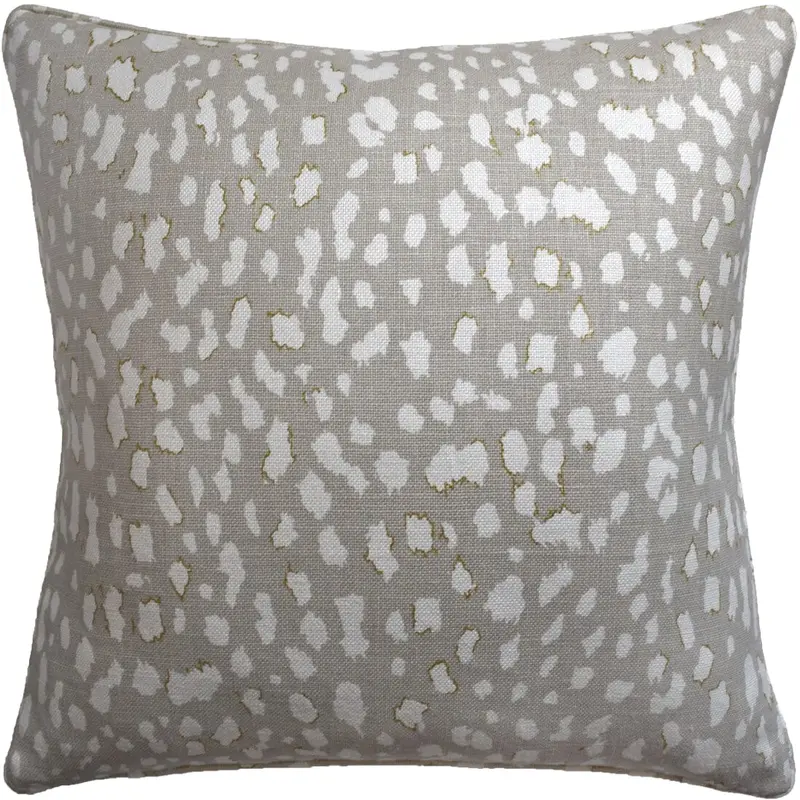 Lynx Dot Oyster Decorative Pillow Ryan Studio
