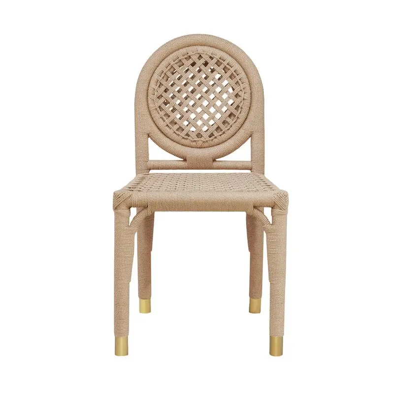 Gentry Natural Rattan Dining Chair by Worlds Away